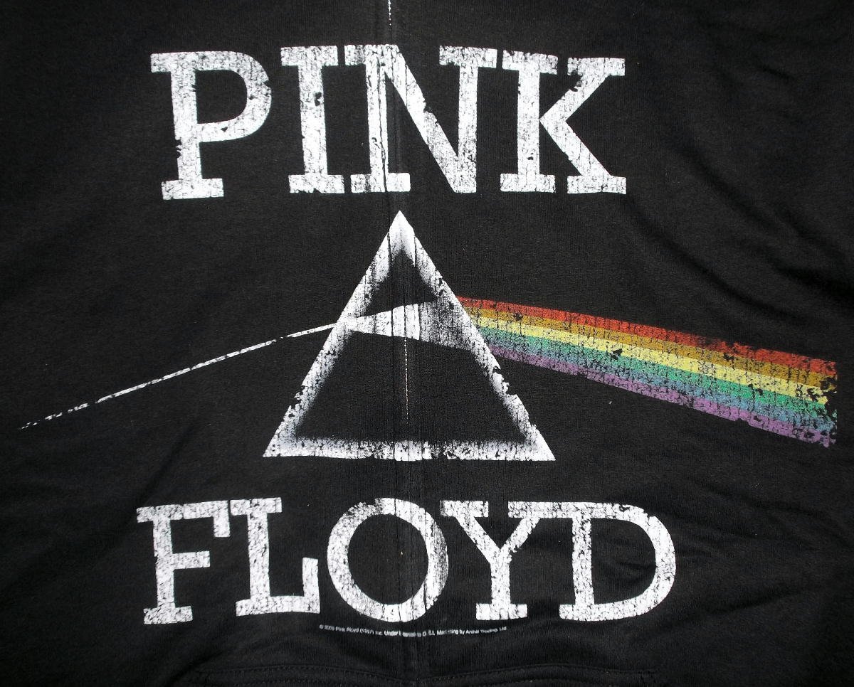 正規品販売! Dark Floyd Pink パーカ フロイド ★ピンク Side パーカー ロックTシャツ関連 バンドTシャツ 狂気 正規品 L 黒 Classic Lサイズ
