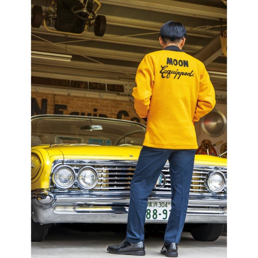 ☆ムーンアイズ MOON Equipped カー クラブ ジャケット 黄 M 新品