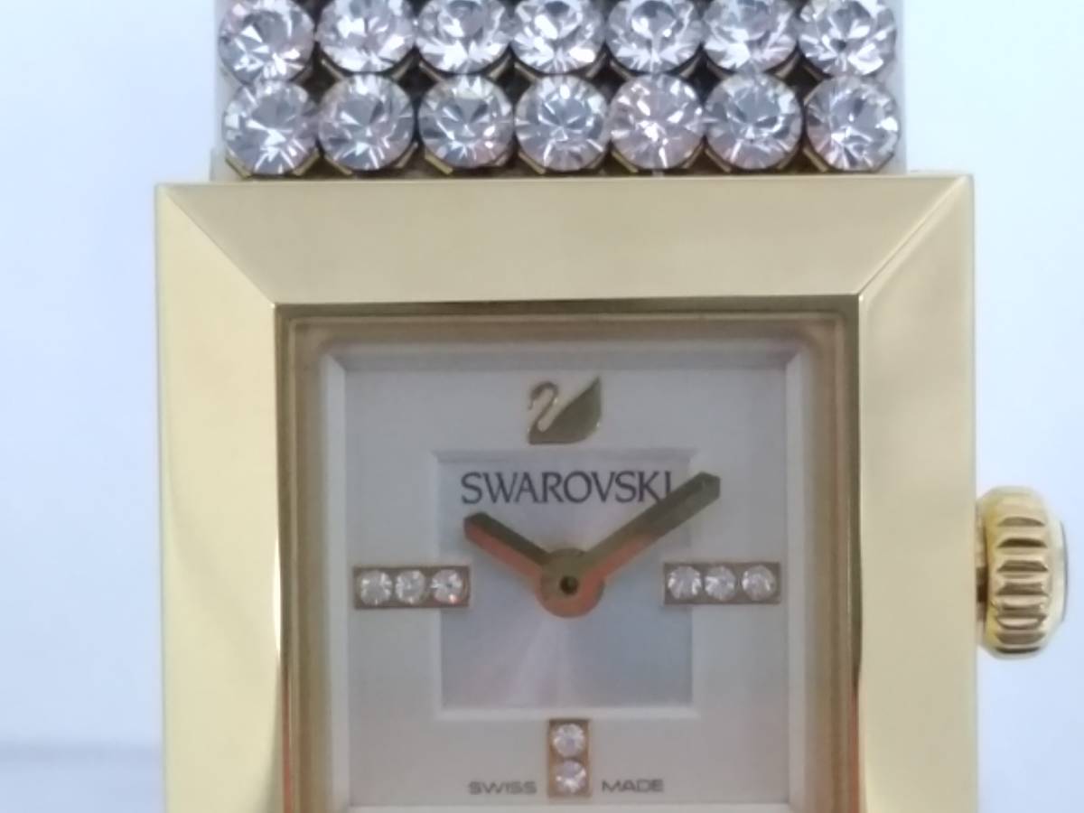 HOT低価 スワロフスキー SWAROVSKI ELIS Crystal Mesh 腕時計 高評価得価