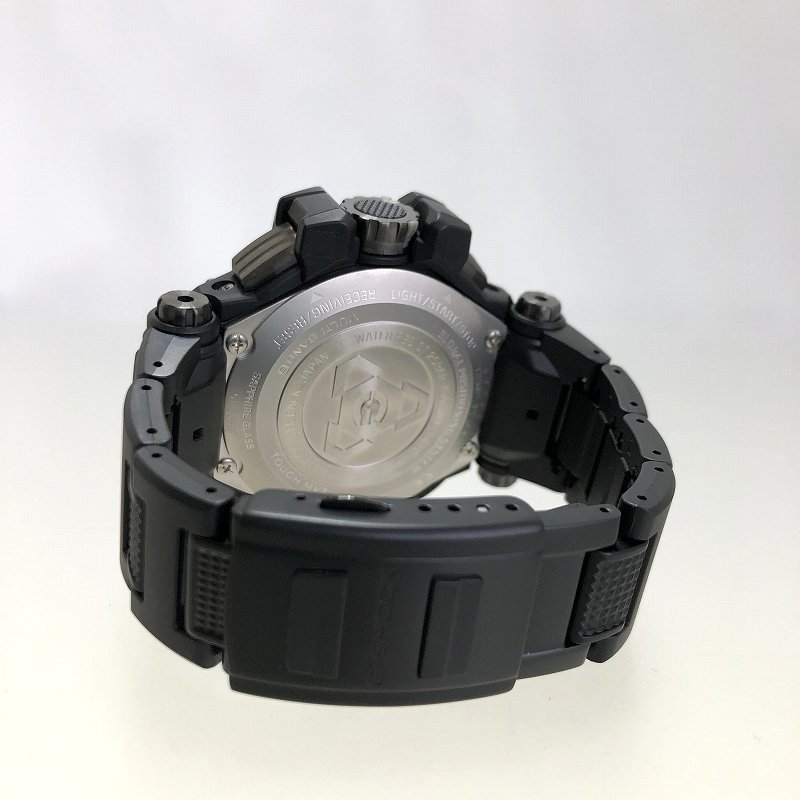 新品 CASIO カシオ G-SHOCK グラビティマスター 電波ソーラー腕時計 GPW-1000VFC-1AJF ブラック GPS タフソーラー 質屋の質セブン_画像7