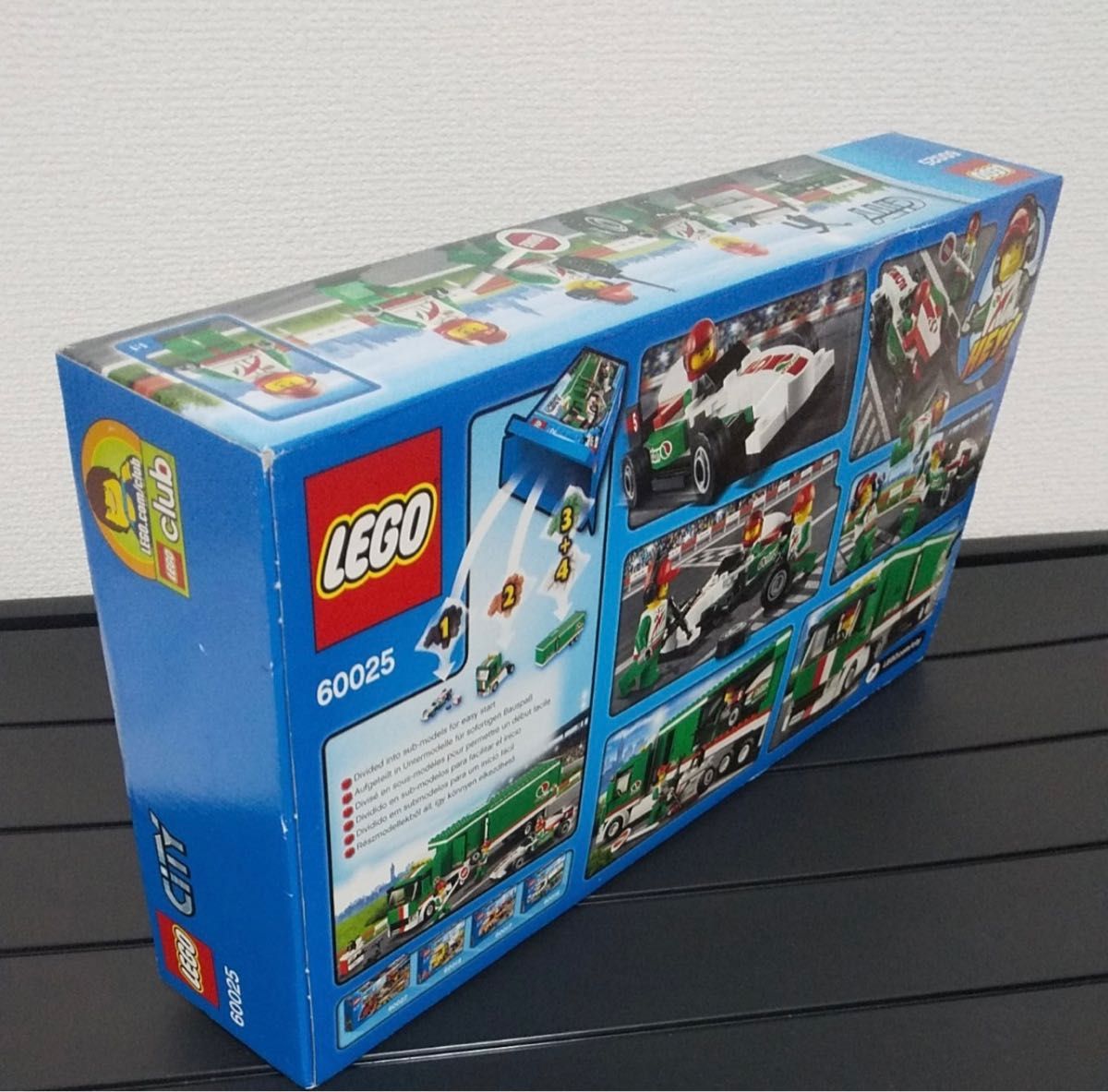 廃盤品　新品未開封  LEGO  レゴシティ 60025 グランプリトラック