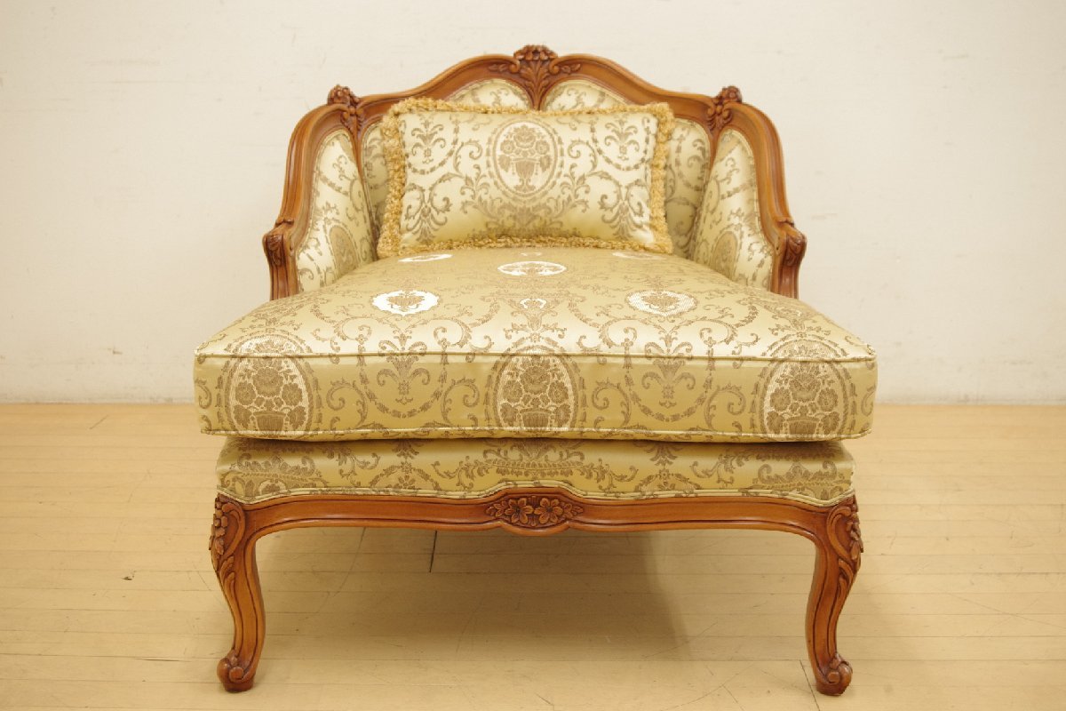  редкий роскошный античный кушетка диван-кровать кушетка длина стул красное дерево материал запад европейский elegant золотой . гора ro здесь style кошка ножек 