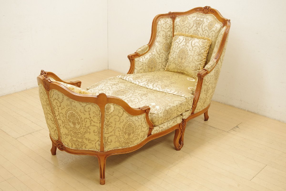  редкий роскошный античный кушетка диван-кровать кушетка длина стул красное дерево материал запад европейский elegant золотой . гора ro здесь style кошка ножек 
