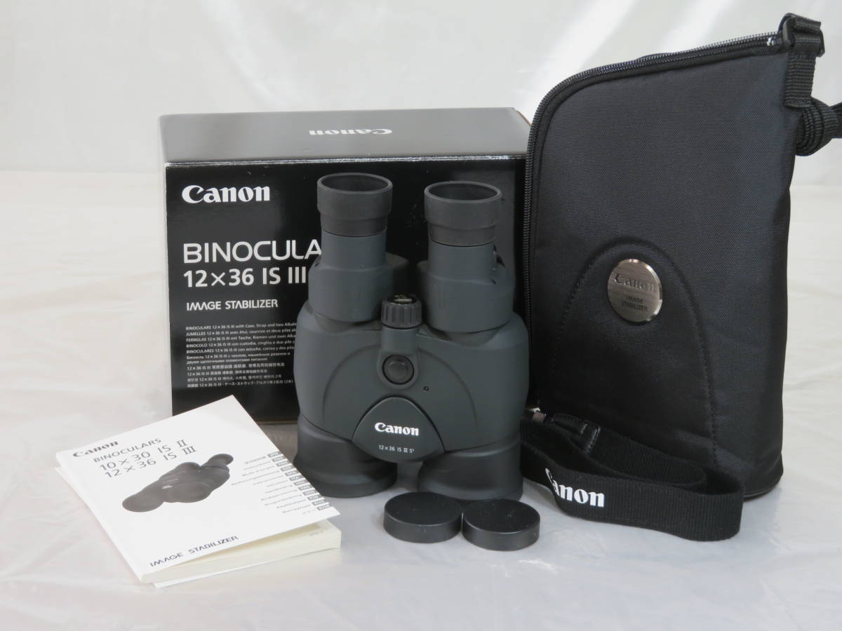 カメラ】 キャノン Canon BINOCULARS 12×36 IS Ⅲ 双眼鏡 IMAGE 