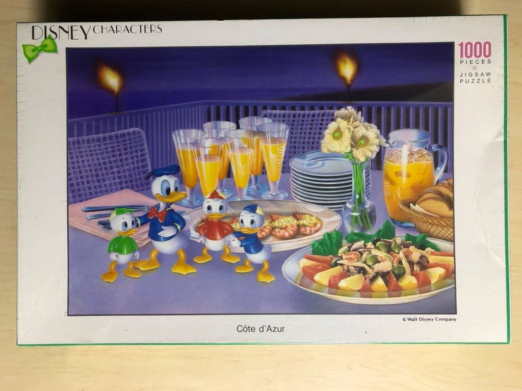 ディズニー テンヨー DISNY ジグソーパズル　1000ピース 未開封品　ドナルドダック　Donald Duck 廃盤　絶版　希少品