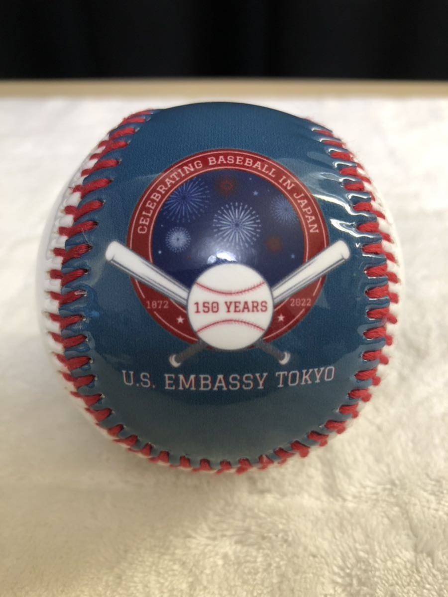 アメリカ大使館 独立記念日 記念ボール AMERICA EMBASSY レプリカボール 希少品の画像4