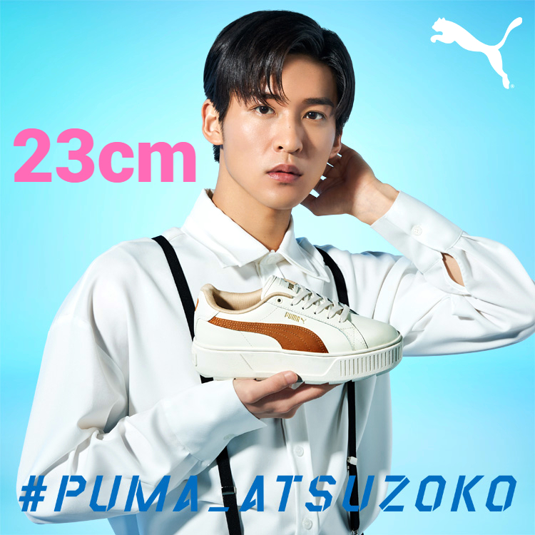 2022新作モデル L KARMEN PUMA x Man 新品【Snow 23cm ATSUZOKO 目黒蓮
