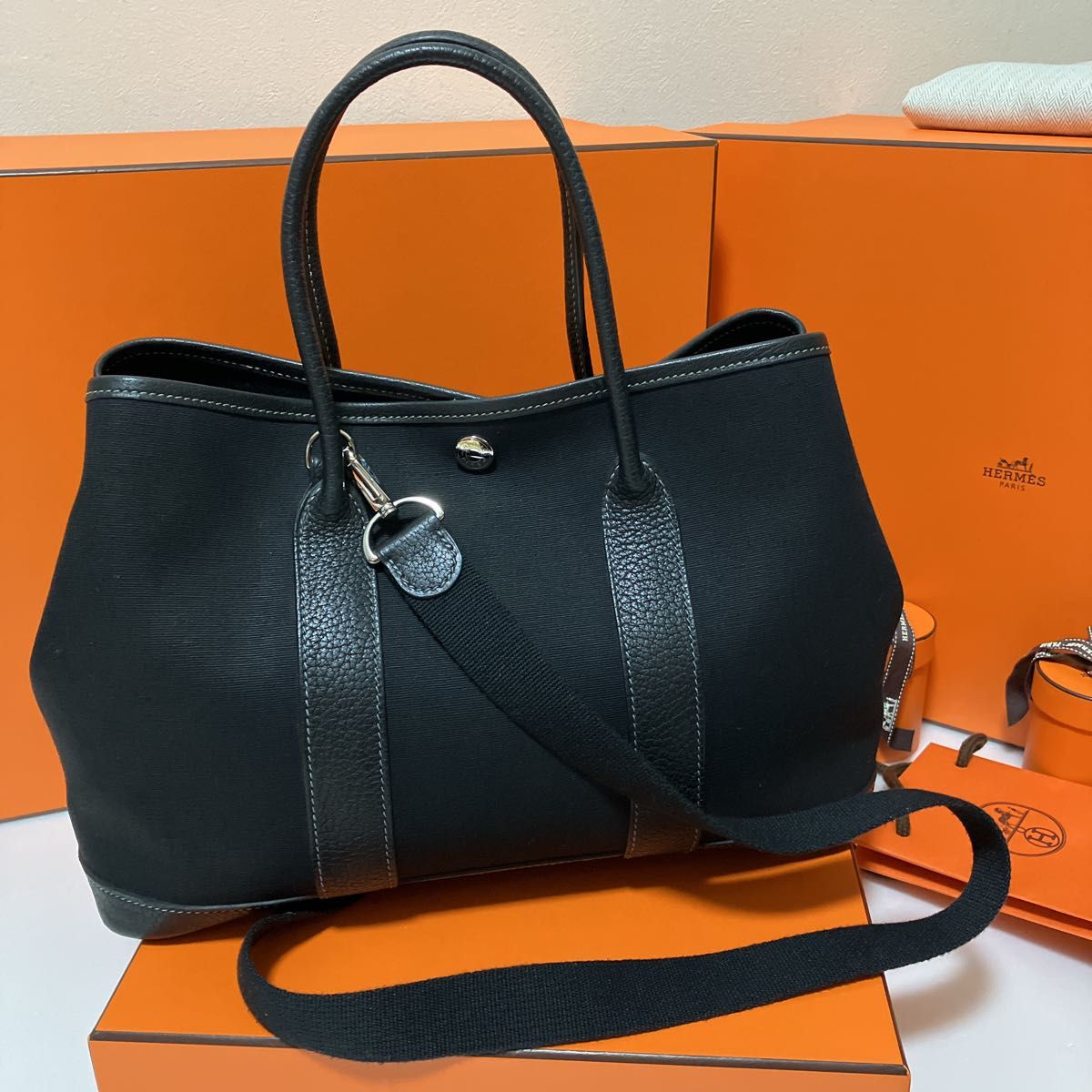 幅広type 美品☆エルメスガーデンパーティーtpmストラップ | www