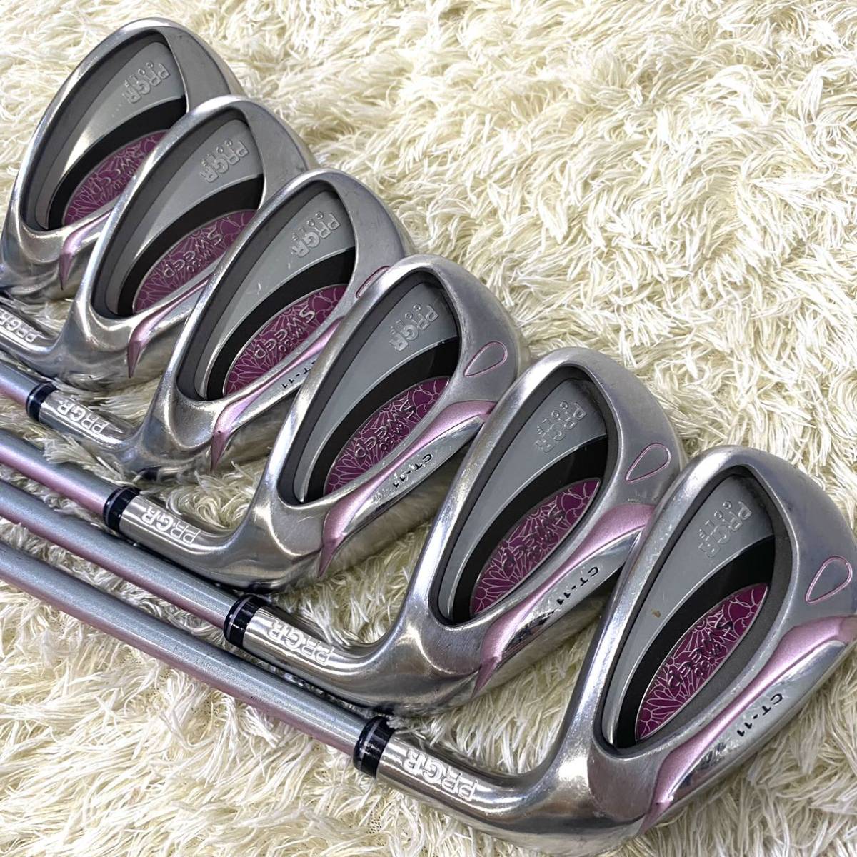 限定SALE】 PRGR プロギア SWEEP CT-11 アイアン 6本 レディース 限定SALE】 PRGR プロギア SWEEP CT-11 アイアン 6本 レディース