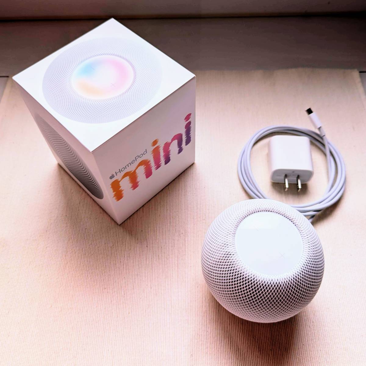 Apple HomePod mini ホワイト MY5H2J/A(スマートスピーカー本体)｜売買 