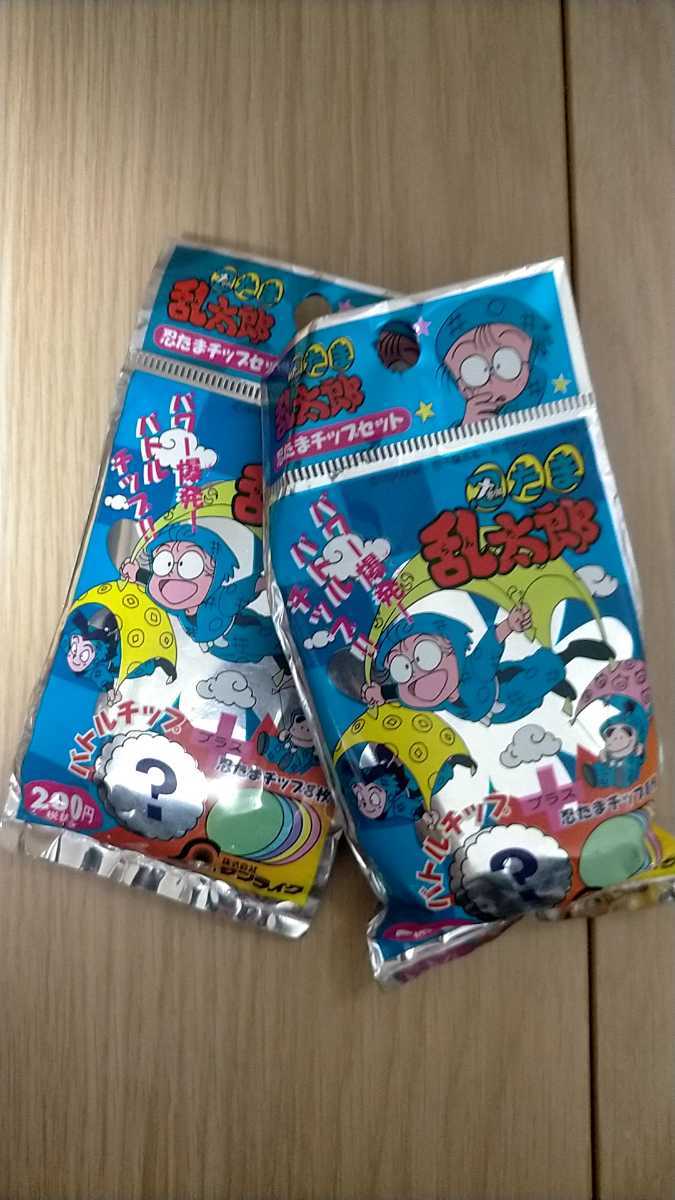  ultra rare rare hard-to-find unopened Nintama Rantaro Battle chip set collection game period thing 90 year 90s dead stock NHK education Showa era card 