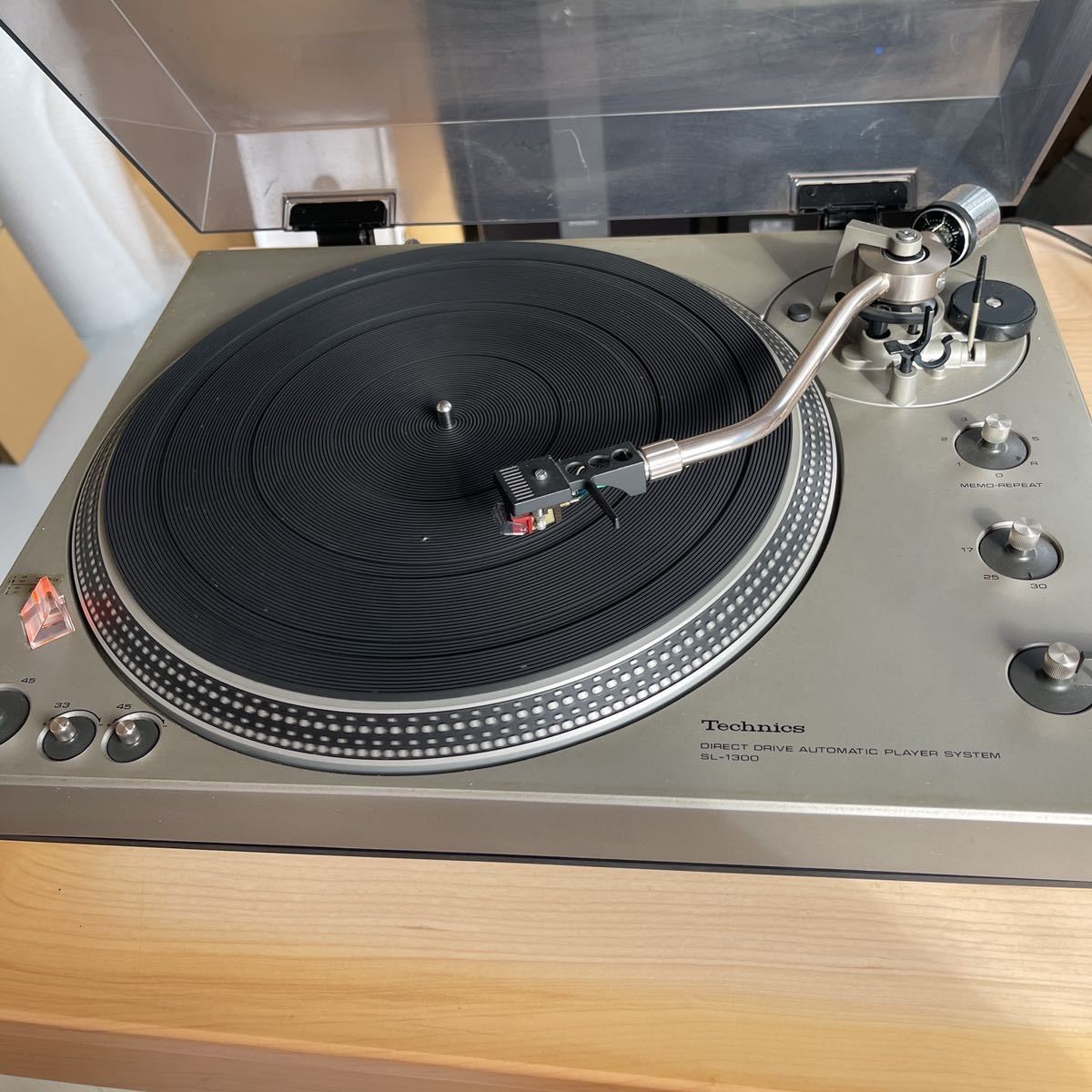 Technics/ターンテーブル/SL-1300/通電確認済/レコードプレーヤー ...