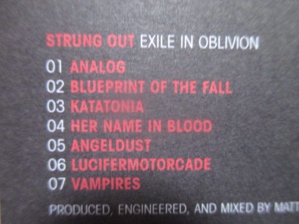 【Strung Out （ストラング・アウト）】◆Exile In Oblivion◆ＣＤ◆の画像2