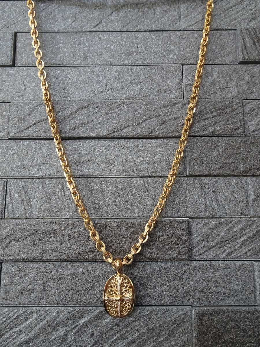 感謝価格】 クロムハーツ CHROME HEARTS クラシックオーバル