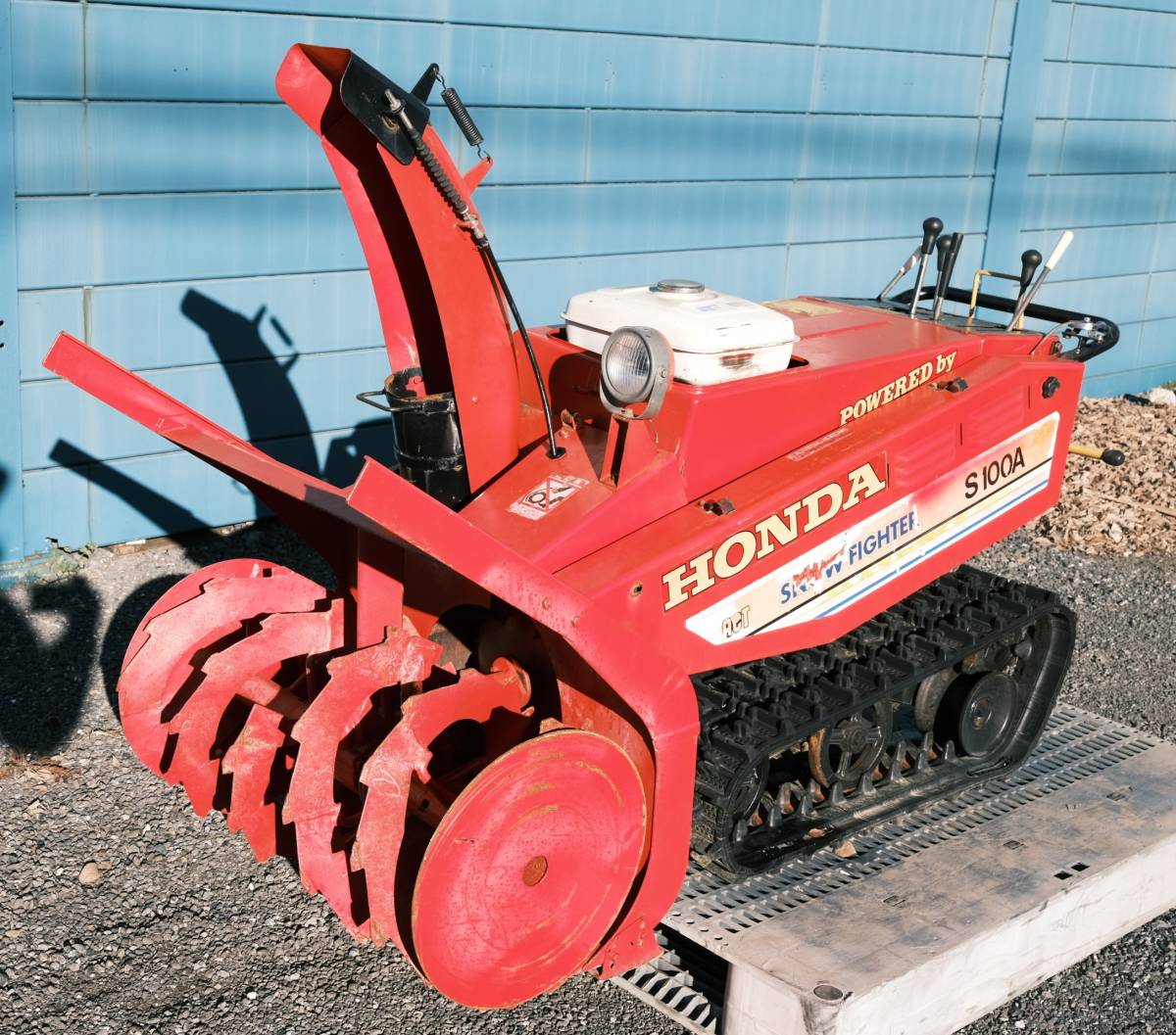 Yahoo!オークション - 長野県発 HONDA 除雪機 スノーファイター Yahoo!オークション - 長野県発 HONDA 除雪機 スノーファイター