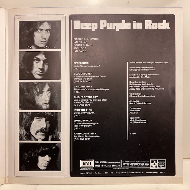 ヤフオク! - ☆即決 Deep Purple / Deep Purple...