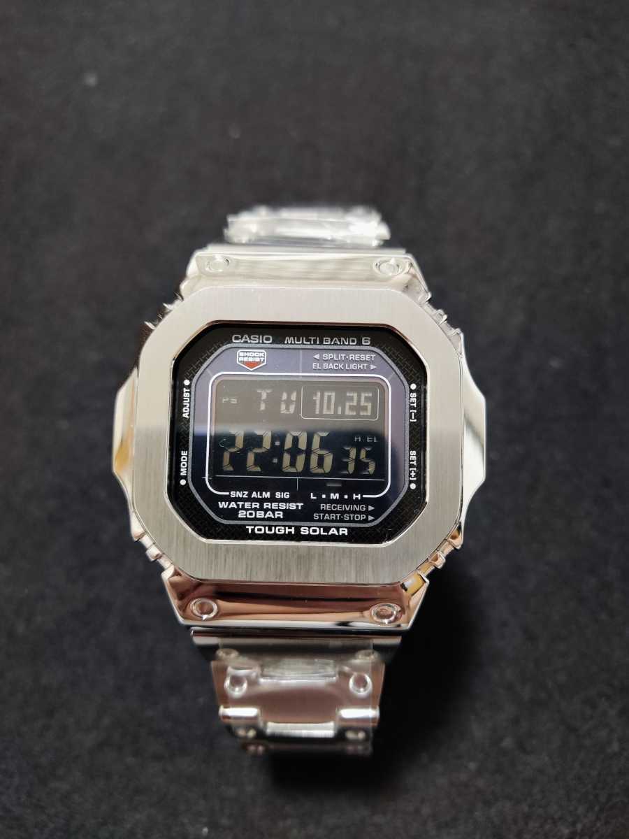 G-SHOCK ジーショック シルバー メタル カスタム本体付 GWM5610 腕時計 