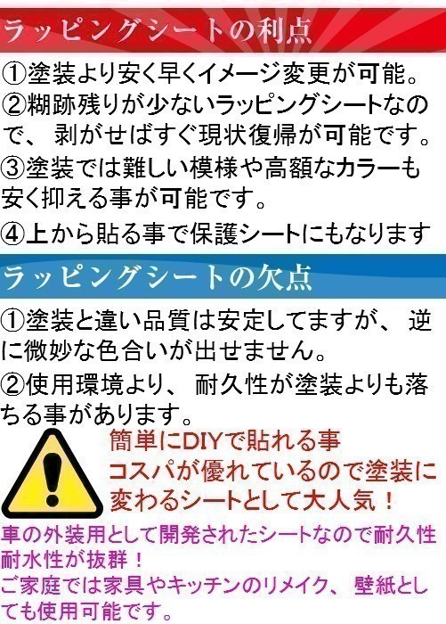 【Ｎ－ＳＴＹＬＥ】カーラッピングシート152ｃｍ×4ｍ　3Ｄカーボンシートパープル　カッティングシート　耐熱耐水_画像9