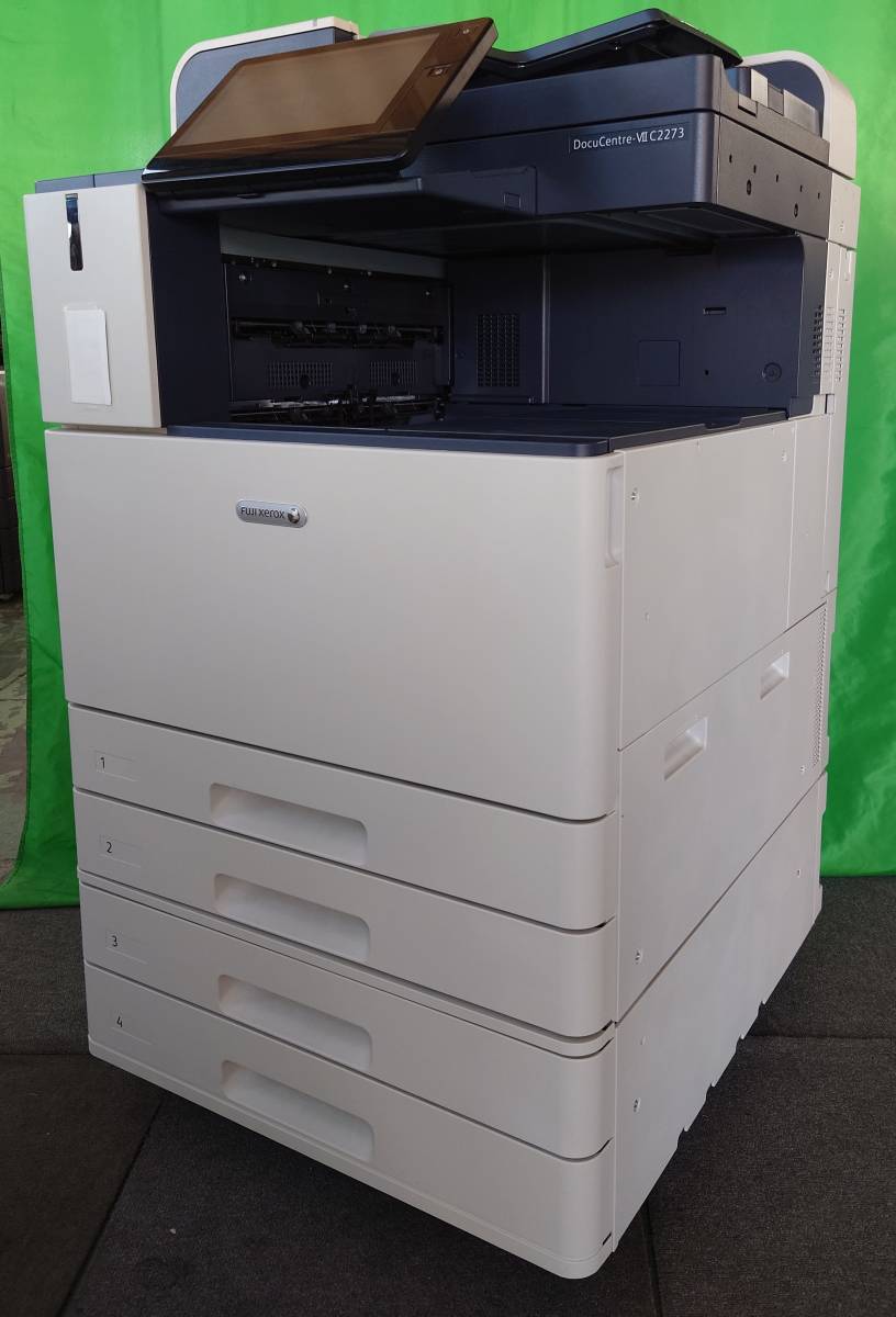 2022新作モデル C2273 DocuCentre-Ⅶ Xerox Fuji 2018年11月発売 取説付 Wi-Fi付 印刷枚数40枚 ( )【WS2825】 コピー/FAX/プリンタ/スキャナ 4段 富士ゼロックス
