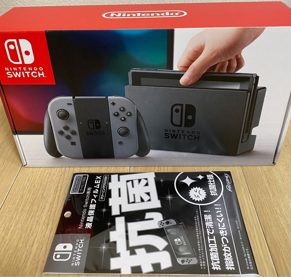 Nintendo Switch ニンテンドースイッチ本体 中古グレー2017年11月購入