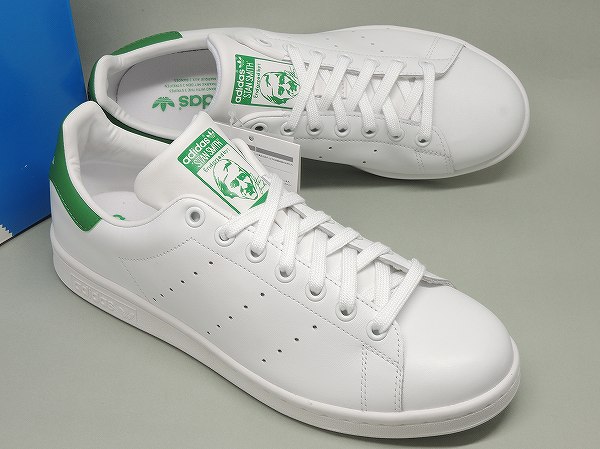  unused! limitation! 2015 adidas STAN SMITH white green 24.5 / Stansmith leather domestic regular goods 