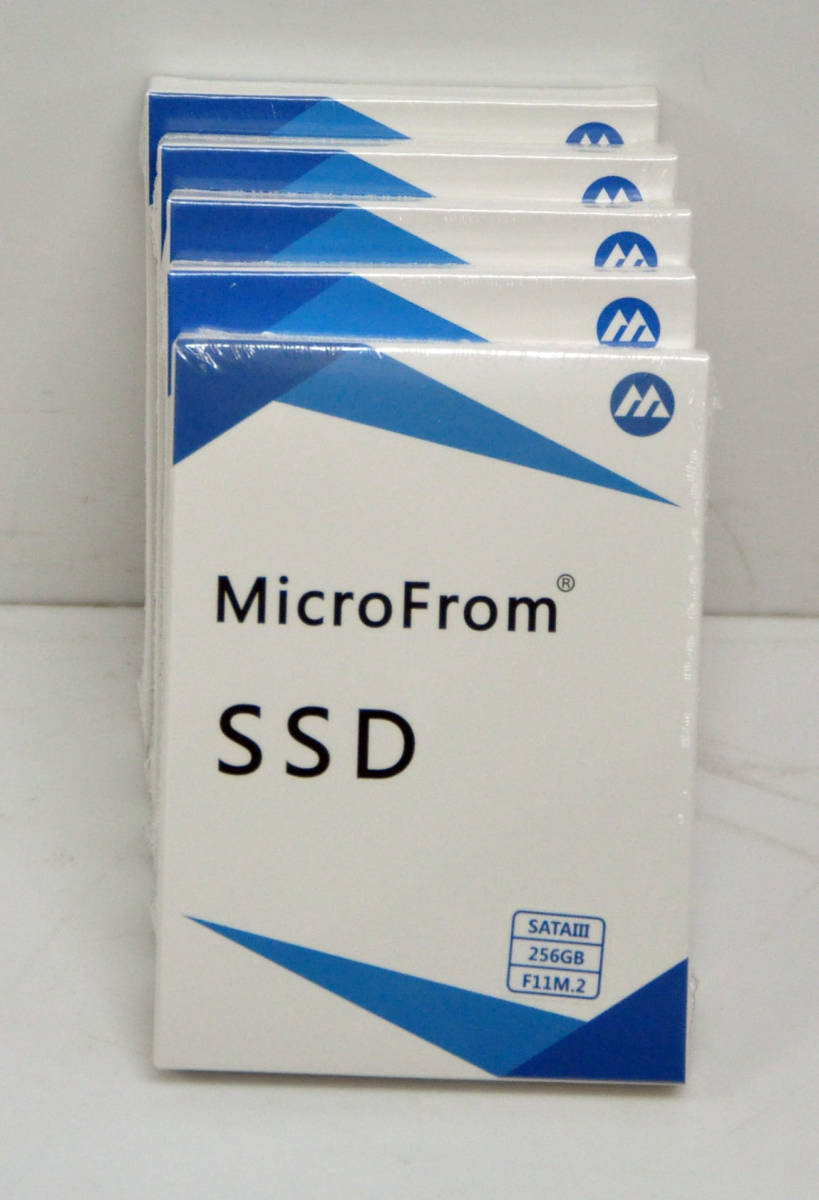 5個セット 新品 未使用 Microfrom SSD 256GB M.2 2280 SATA
