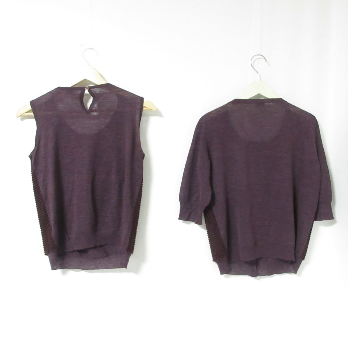 ヤフオク! - 良品 AGNONA アニオナ シルクブレンド セットアップ...