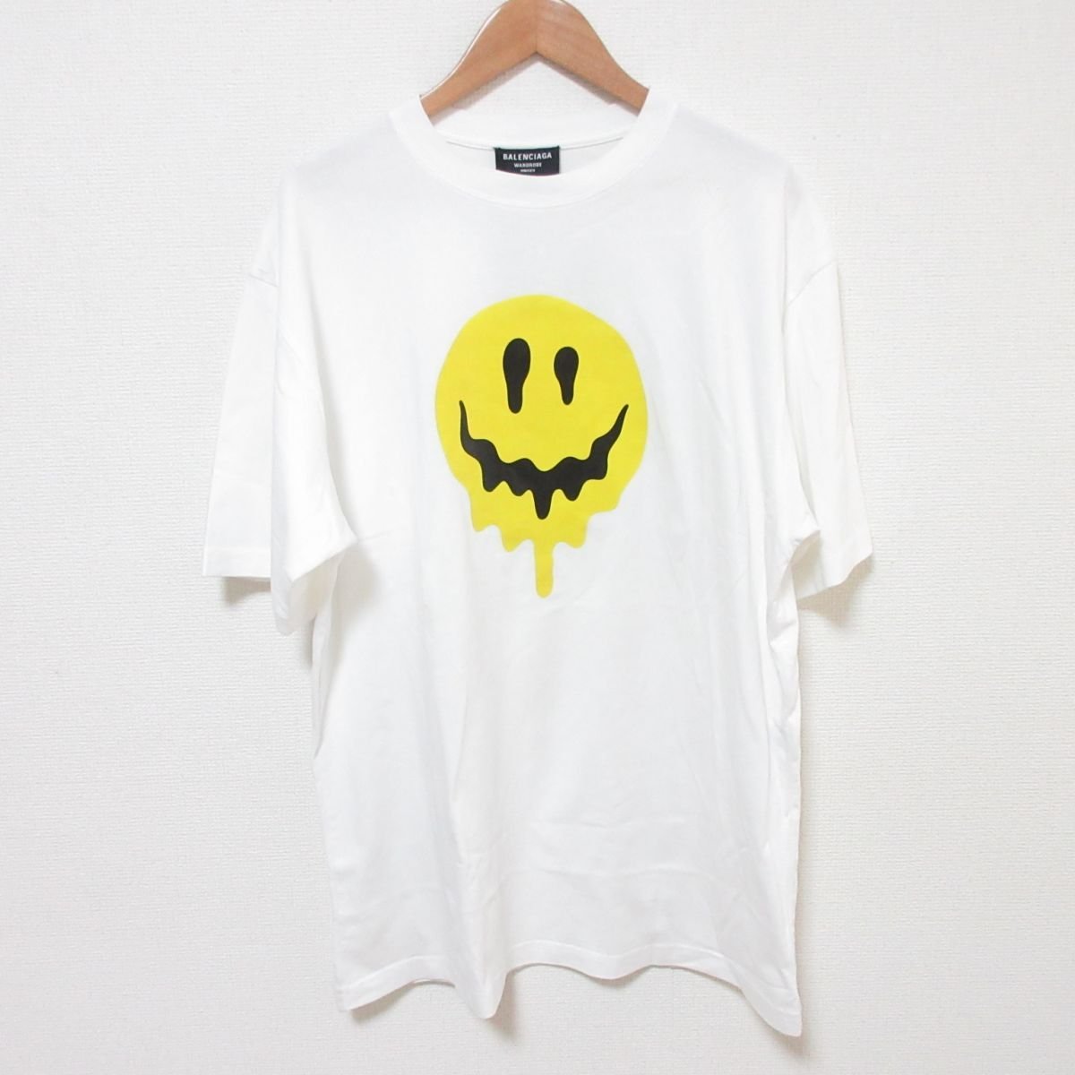 経典 バレンシアガ 美品 ホワイト 20SS バレンシアガ 白Tシャツ