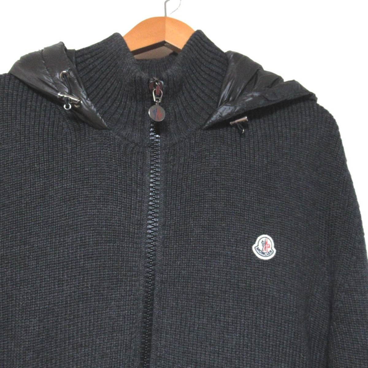 美品 MONCLER モンクレール MAGLIONE TRICOT CARDIGAN マリオーネ