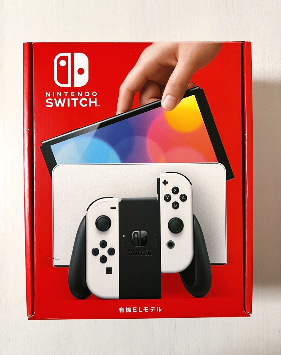 送料無料】Nintendo Switch（有機ELモデル） Joy-Con(L)/(R) ホワイト