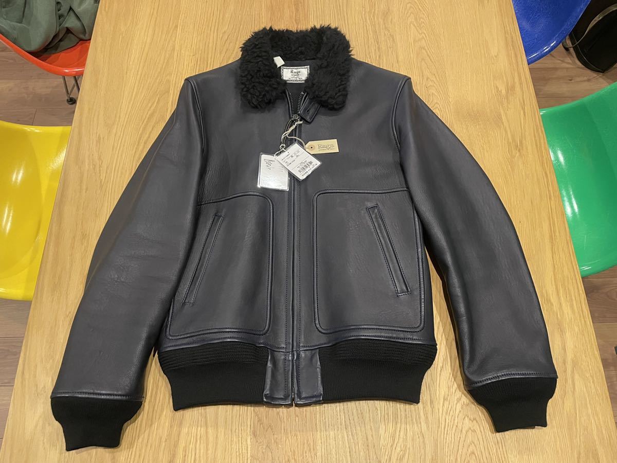 Rags McGREGOR BOA LEATHER JKT G-1ラグスマックレガー ボアレザー ジャケット minedenim 野口強 フライトジャケット_画像1