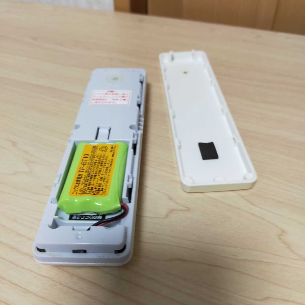  free shipping prompt decision Pioneer telephone cordless handset TF-DK210-w operation verification settled battery remainder amount unknown 