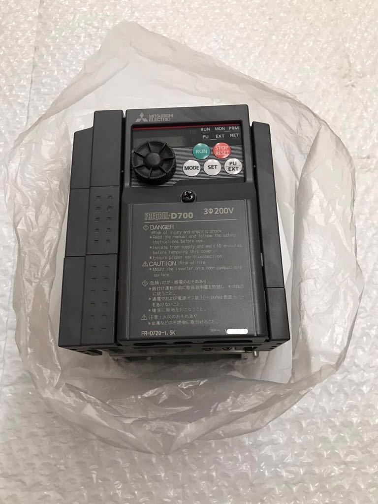 ☆選べるサイズ展開☆ 新品未使用 三菱 インバーター FR-D720-0.75K