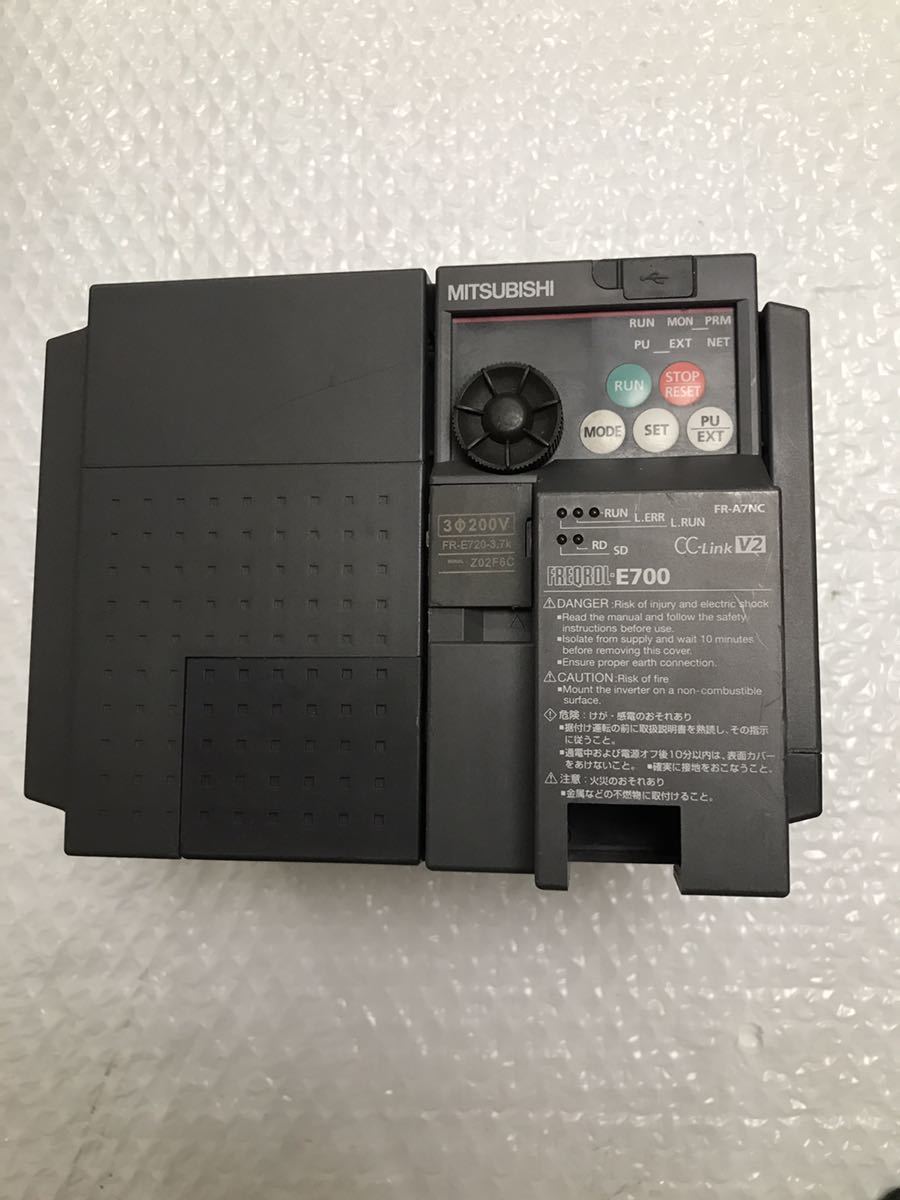 三菱電機 MITSUBISHI インバーター FR-E720-3.7K動作保証 3/3