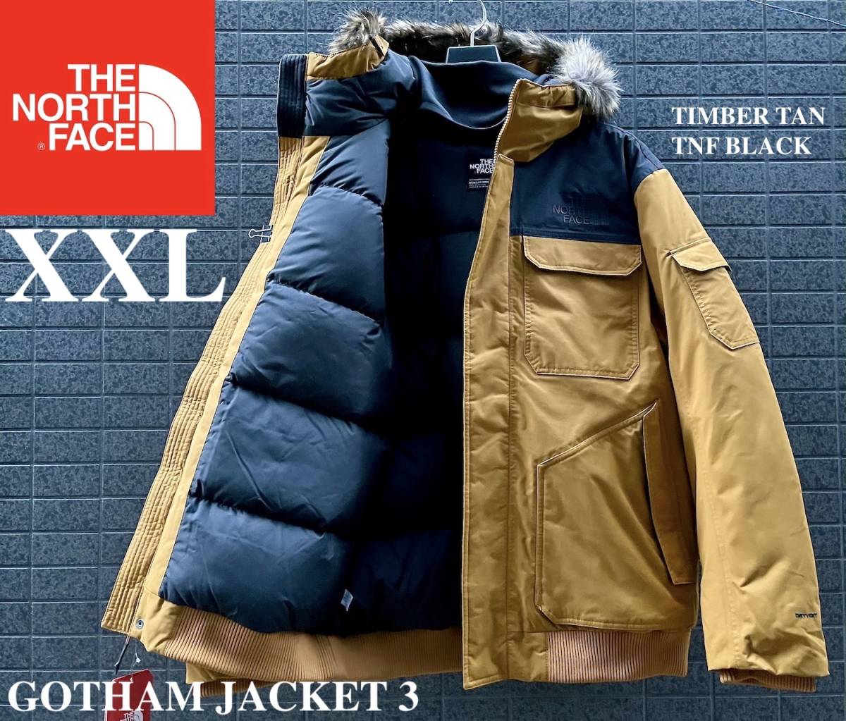 ◇モデル出品◇新品 XXL ノースフェイス ゴッサム パーカー付 ◇モデル出品◇新品 XXL ノースフェイス ゴッサム パーカー付