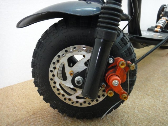 6952○【引き取り限定】 49cc エンジン 付 スクーター キック ボード
