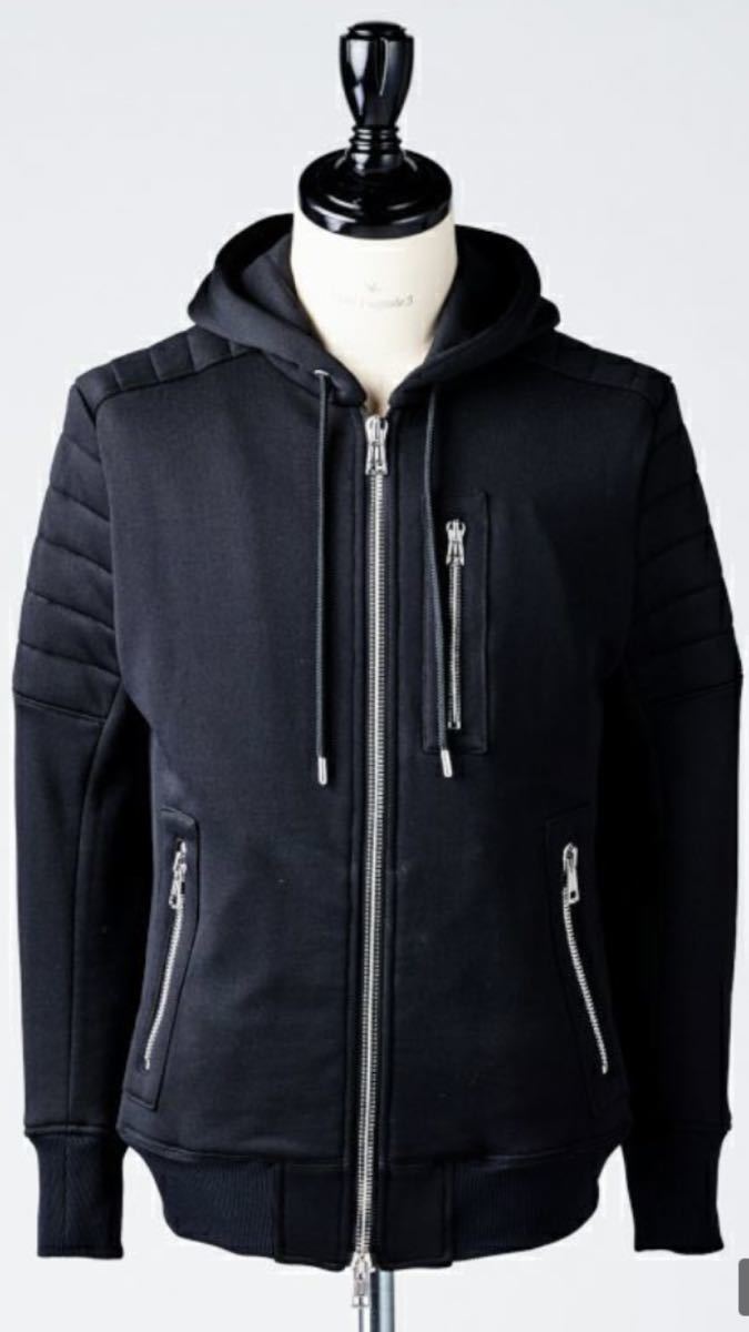 2021AW 定価9万 1piu1uguale3 RIDERS PARKA ライダース パーカー