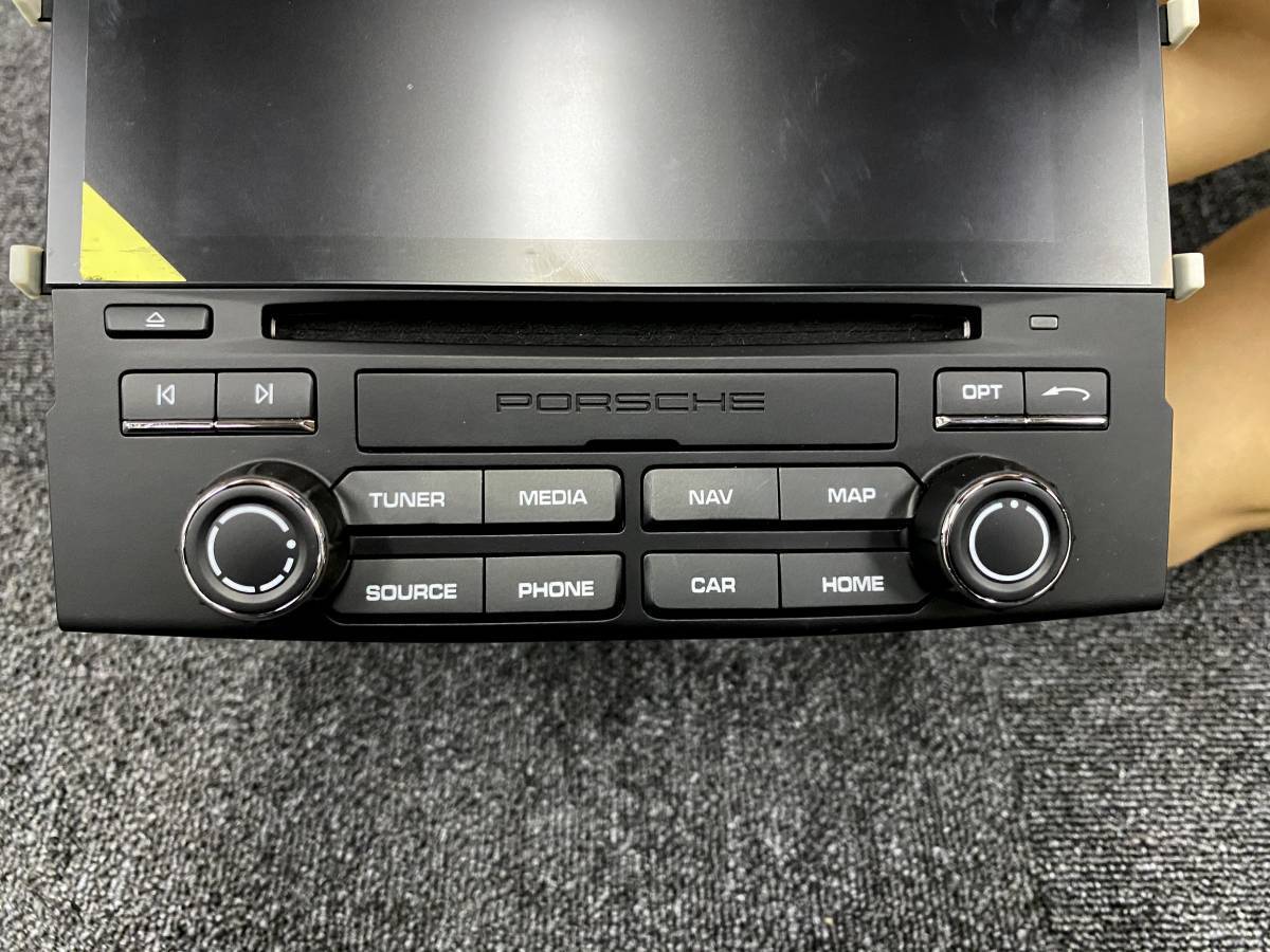  Porsche Cayenne navi audio Europe specification 9P1035038 7P5919607{ unused }