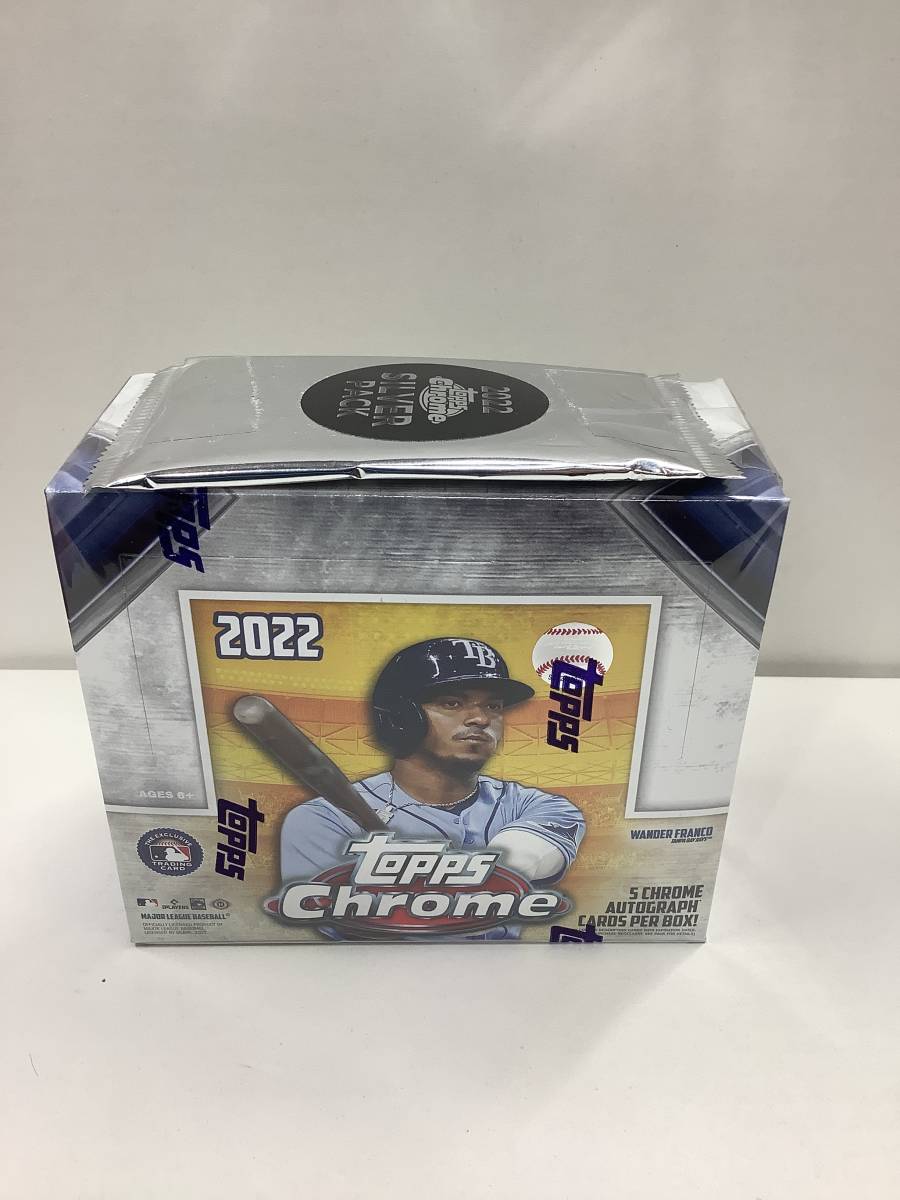 お買い得!】 2022 TOPPS CHROME MLB HOBBY 新品未開封ボックス
