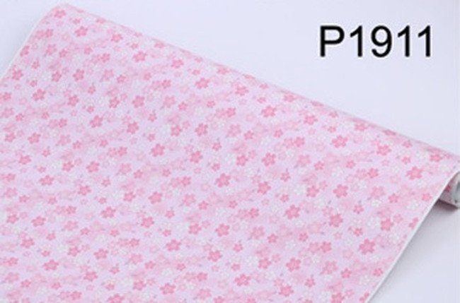 50m】p1911 フラワー 小花柄 ピンク 壁紙 シール リフォーム 多用途