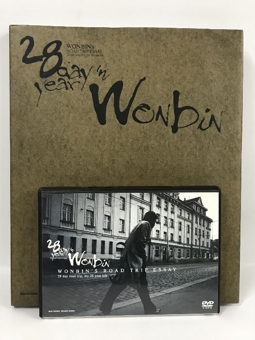 Фото книга Wonbin+DVD Set Wonbin's Road Trip Essay 28 Day Road Trip, мой 28 -летний художник -артист -артист