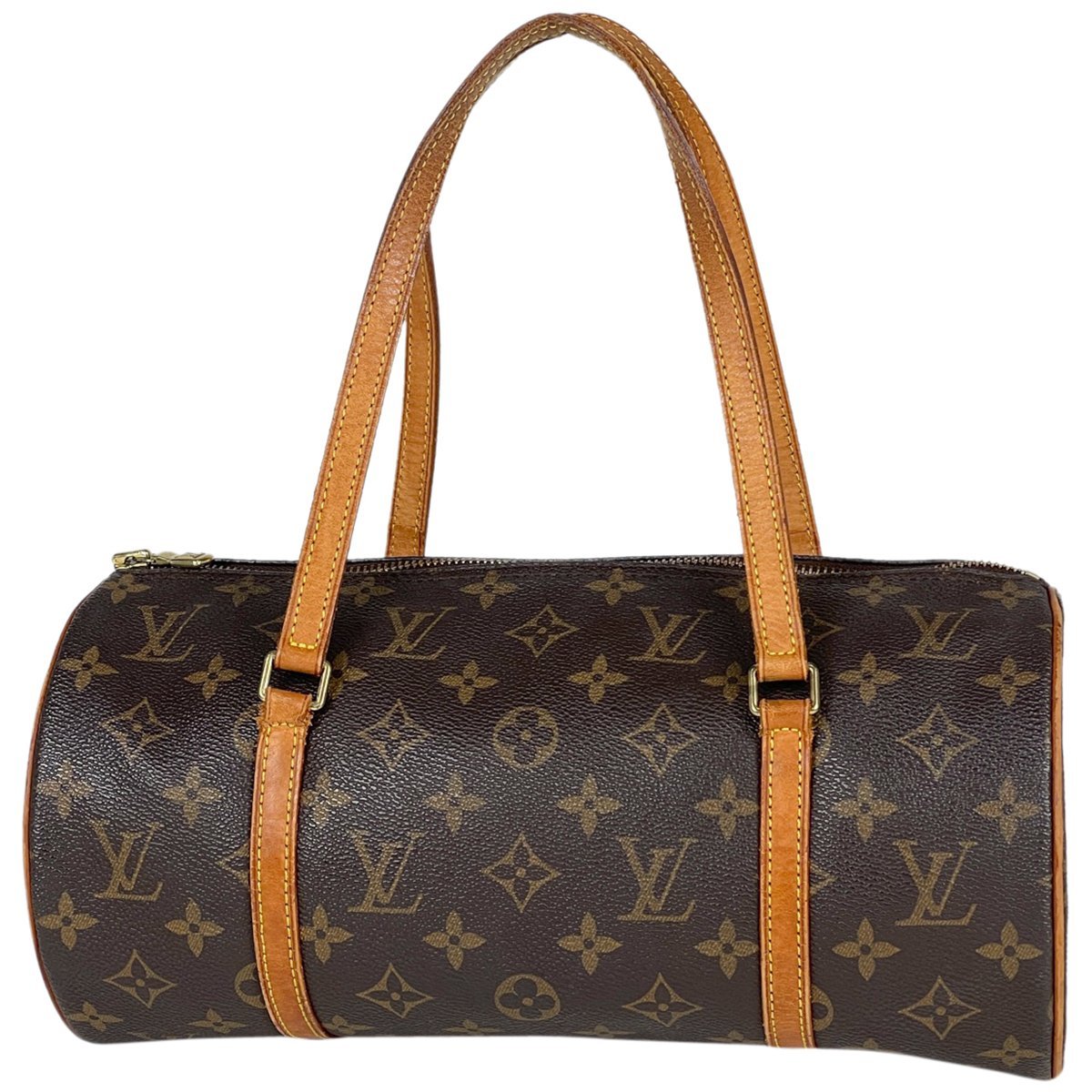 LOUIS VUITTON パピヨン 30 ハンドバッグ モノグラム 筒形-siegfried