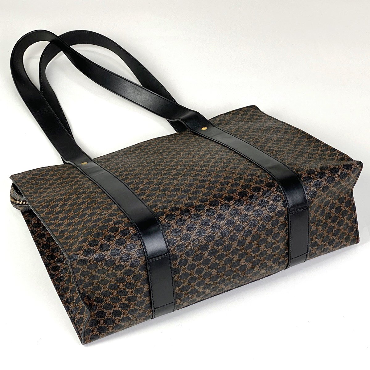 セリーヌ CELINE マカダム柄 トートバッグ 総柄 ロゴ PVC 注目ショップ