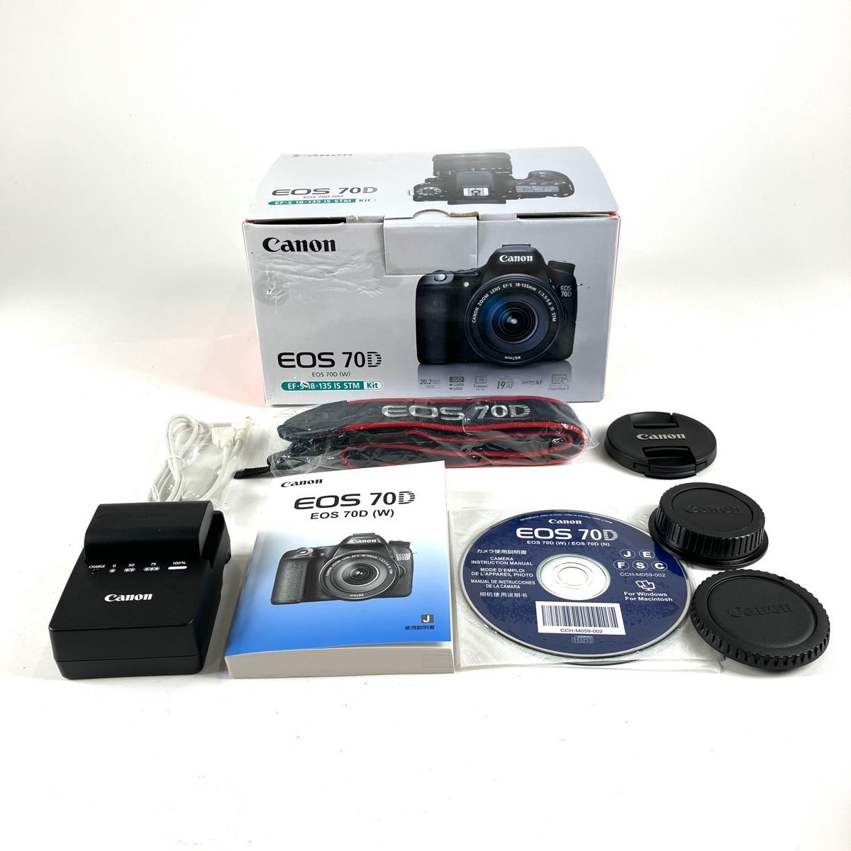 ヤフオク! - キヤノン Canon EOS 70D EF-S 18-13...