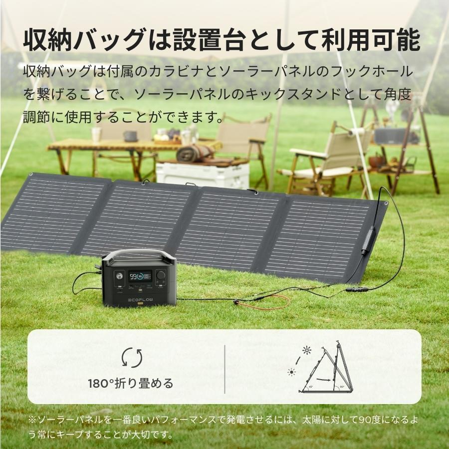 新品 未開封】EcoFlow ポータブル電源バッテリー ソーラーパネル/太陽