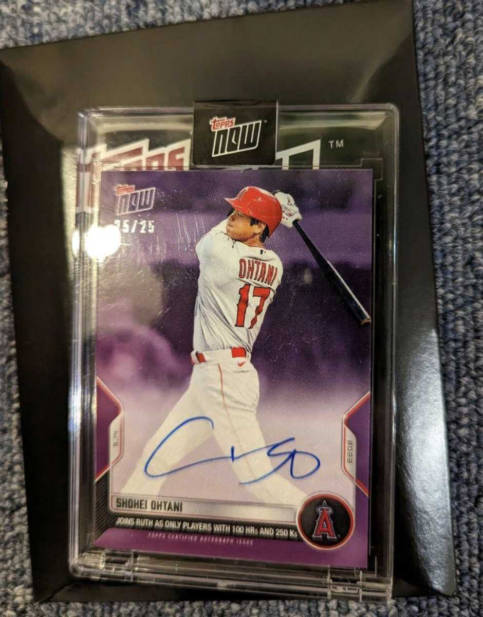 ヤフオク! - 25枚限定 大谷翔平 topps now ベーブ・ルースに