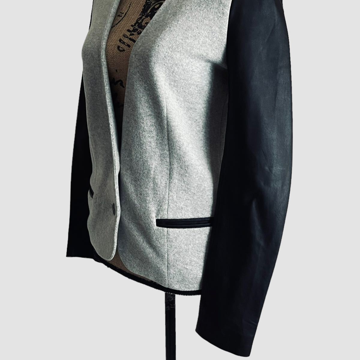 ALEXANDER WANG アレキサンダーワン レザーポケット ブルゾン www