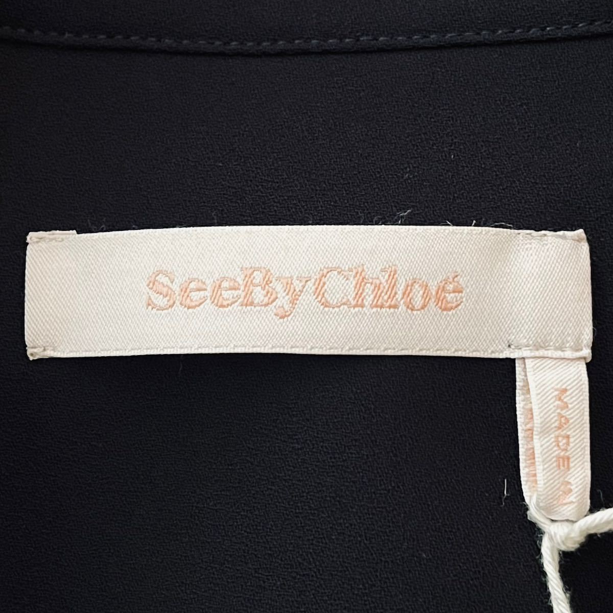 See By Chloe シーバイクロエ ワンピース ブラック_画像8