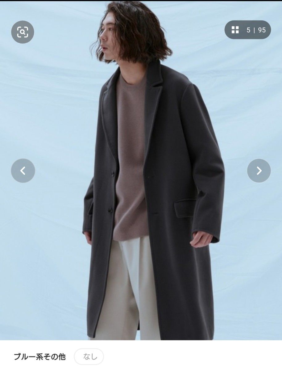 PE MELTON WIDE CHESTER COAT チェスターコート