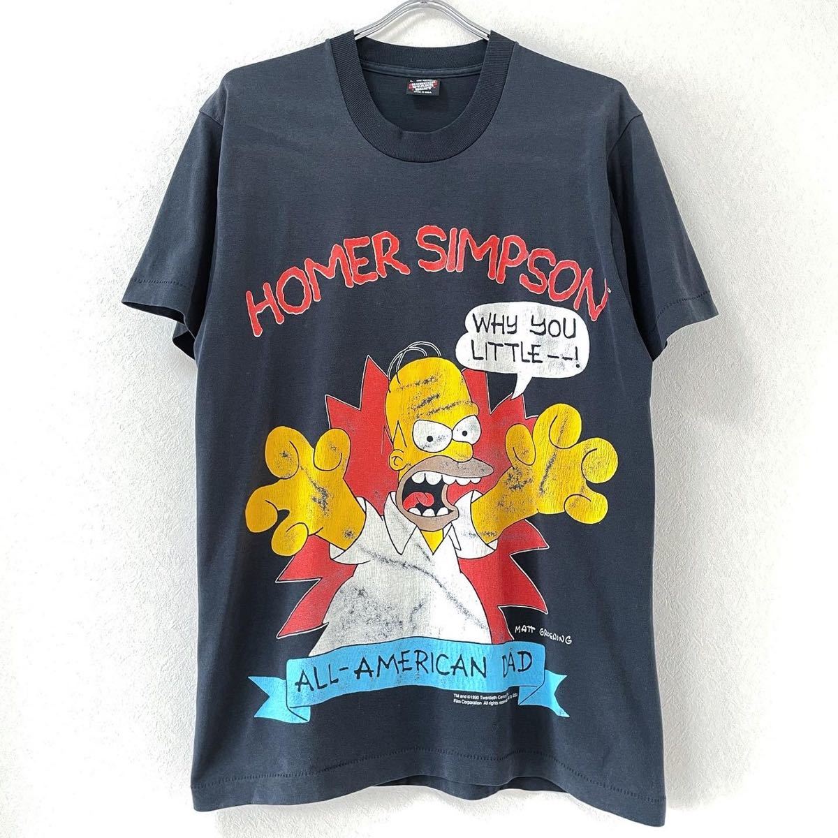 希少00s The Simpsons シンプソンズ Tシャツ 黒 ビンテージ | www